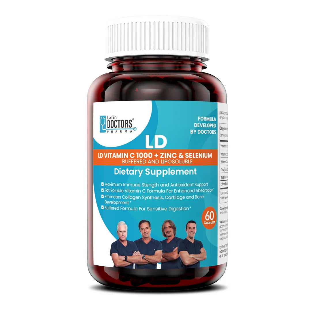 Latin Doctor VT C 1000+ZINC & SELENIUM 60CT