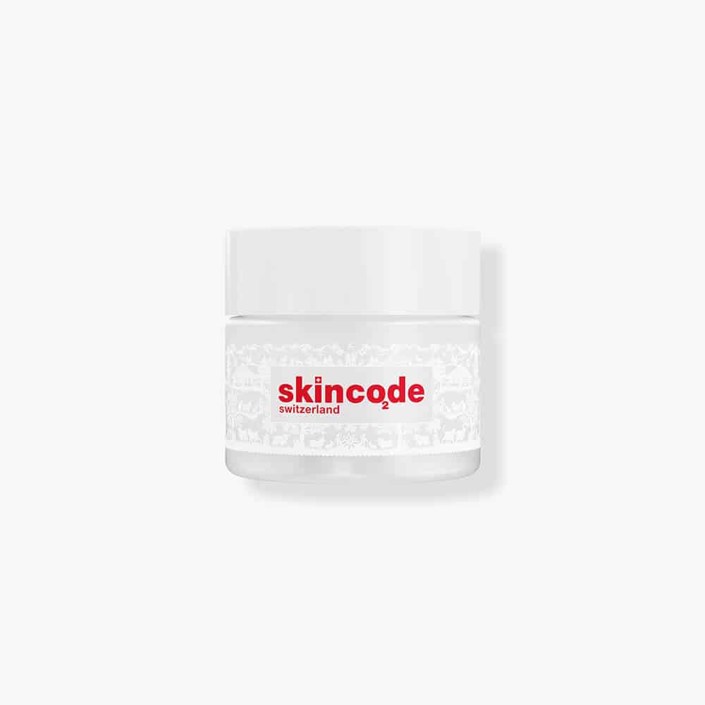 Skincode 24h Cell Energizer Cream jar with white lid and label, 50 mL