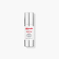 Skincode essentials alpine white brightening serum in silver pump bottle