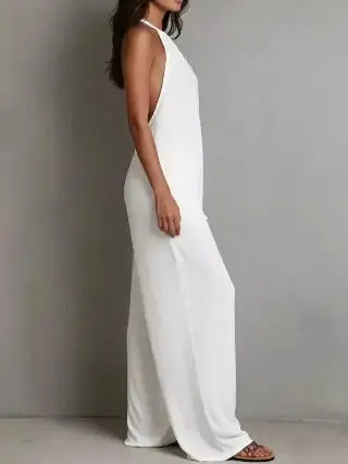 Women's Wide Leg Jumpsuit | Sleeveless, Boho One-Piece | Salty Season
