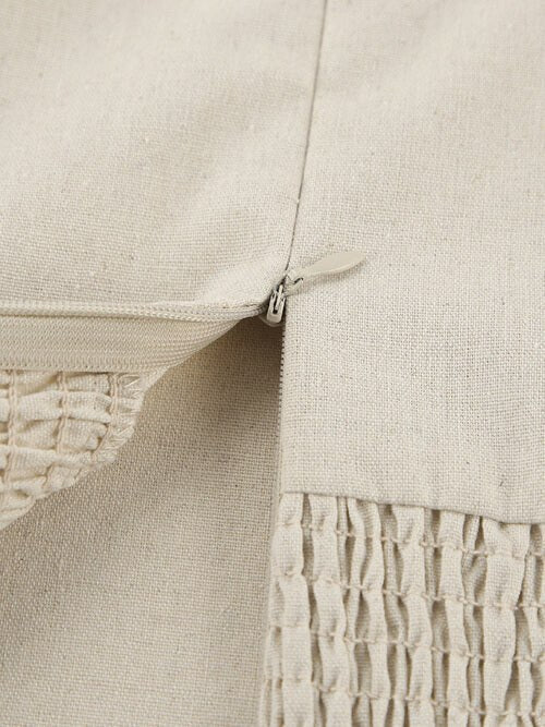 Hemp Smocked Back Tube Dress