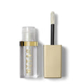Liquid glitter eye shadow in Perlina, silver shimmer in clear tube and applicator.
