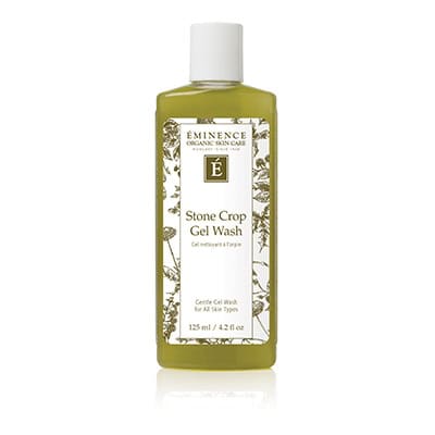 EMINENCE Stone Crop Gel Wash bottle, green, white cap