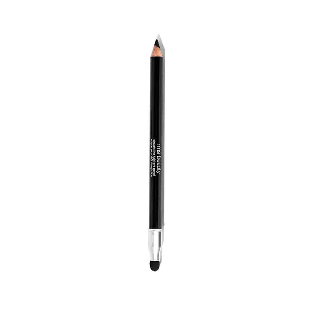 Kohl eye pencil, dark black, angled tip with clear bottom