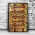 Pursue Your Passion Never Give Up Motivation Sign II