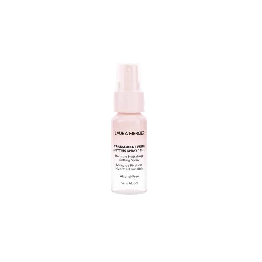 Laura Mercier translucent setting spray mini bottle with mist sprayer