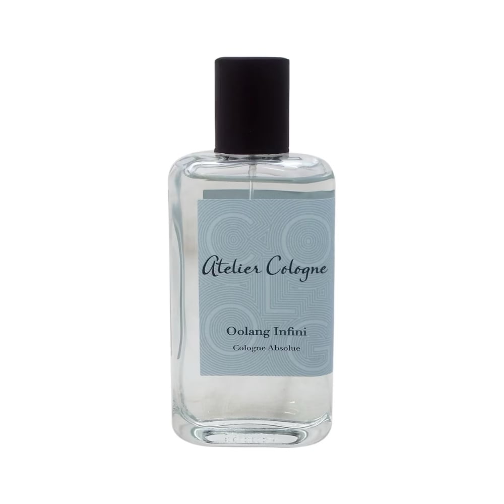 Atelier Cologne Oolang Infini eau de parfum bottle with black cap and light label