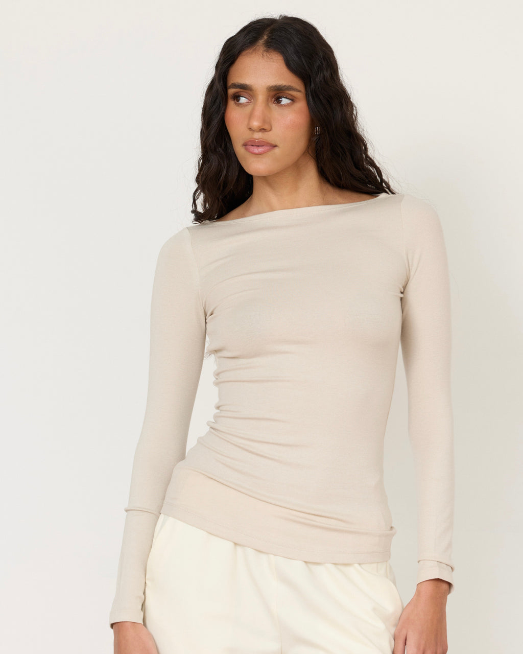 Lane Boatneck Top