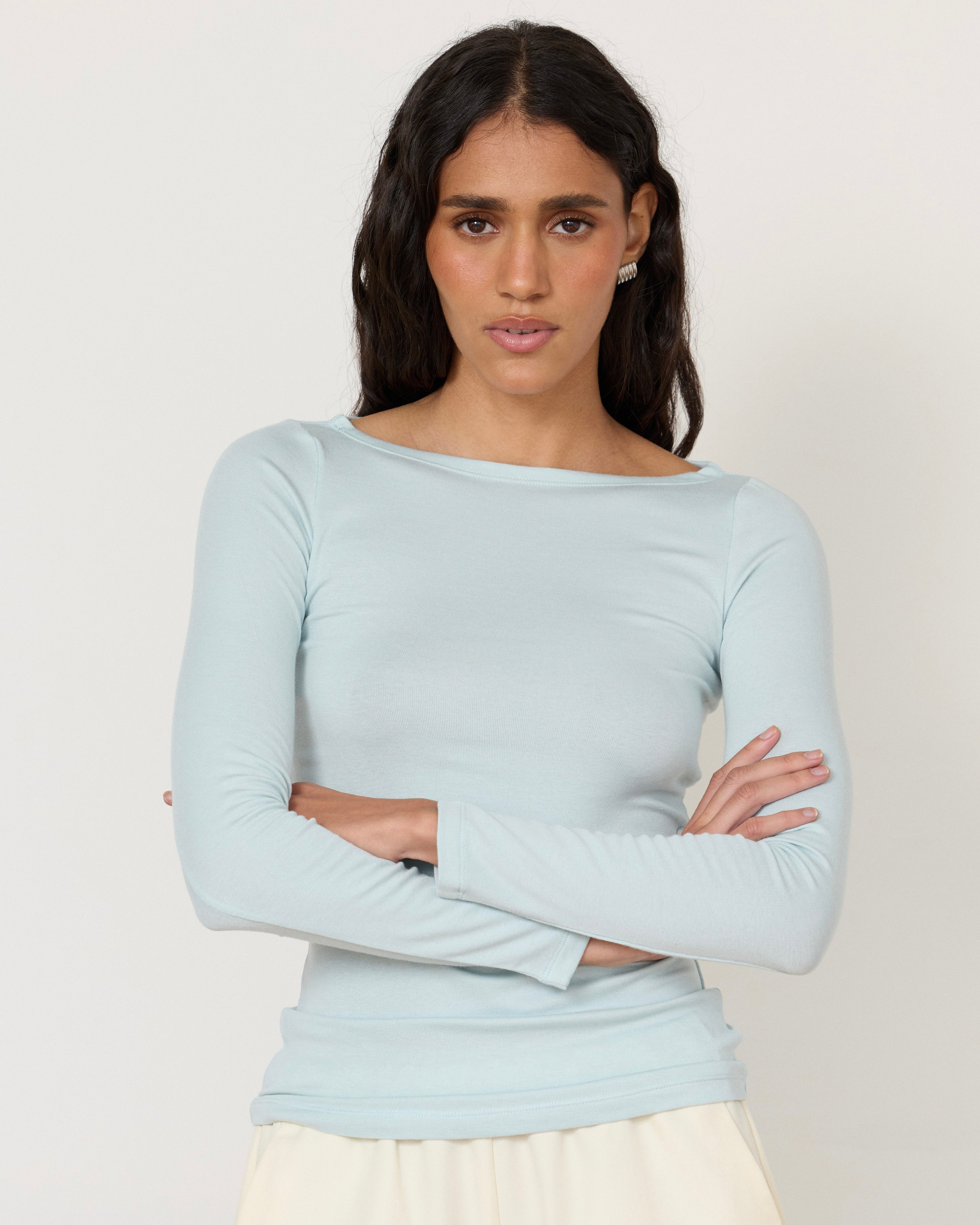 Lane Boatneck Top
