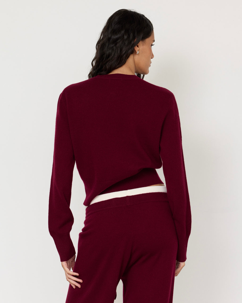 Tove Layered Cashmere Crewneck