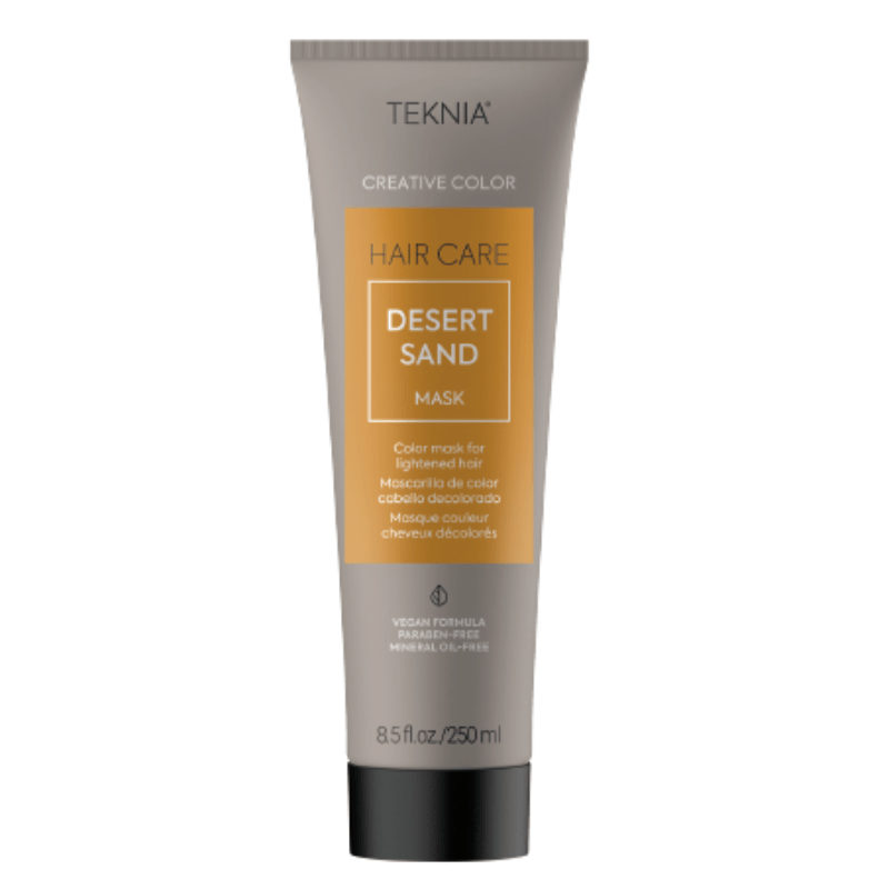 Hair color mask tube in Desert Sand
