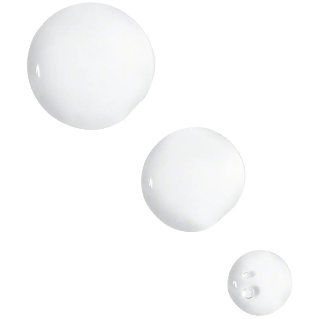 Valmont Moisturizing Booster gel texture spheres in translucent white