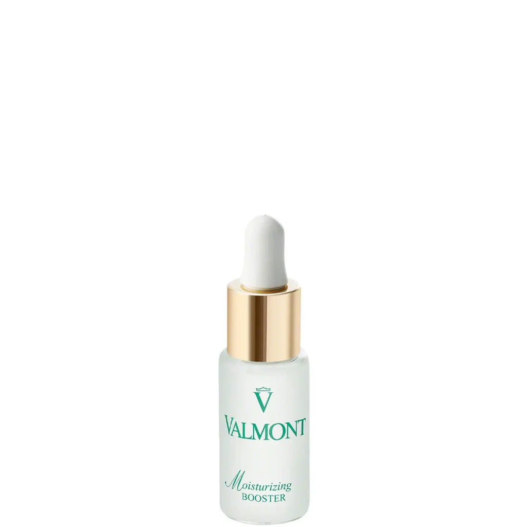 Valmont Moisturizing Booster dropper bottle with gold cap