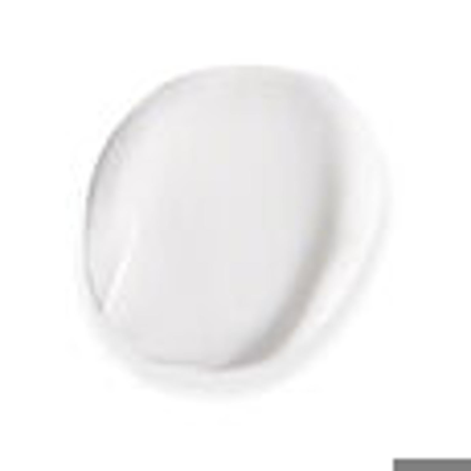 Thick cream smear on light surface