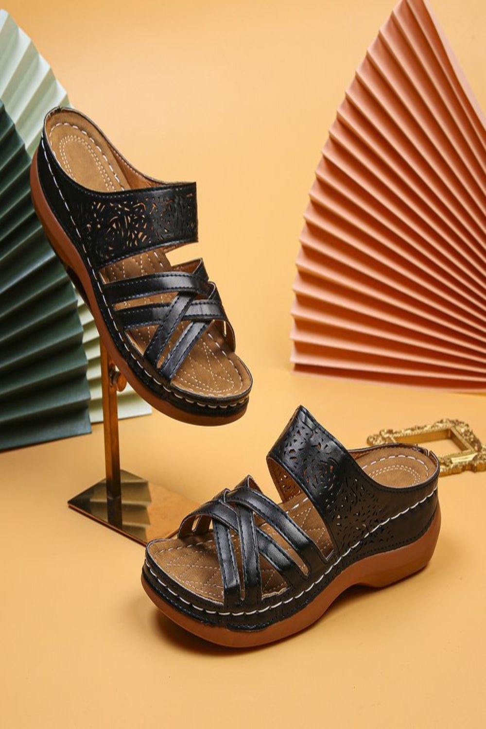 Boho Chic Wedge Sandals for Summer