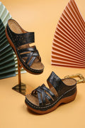 Boho Chic Wedge Sandals for Summer