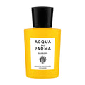 Acqua di Parma Barbiere after shave emulsion bottle, yellow with black cap and label