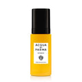 Acqua di Parma face cream bottle with black pump and yellow label