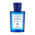 Acqua di Parma Blu Mediterraneo eau de toilette bottle, blue glass and white label
