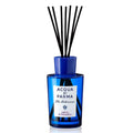 Acqua di Parma room diffuser, blue glass bottle with black reed sticks
