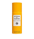 Acqua di Parma deodorant spray bottle, golden yellow cylinder with label