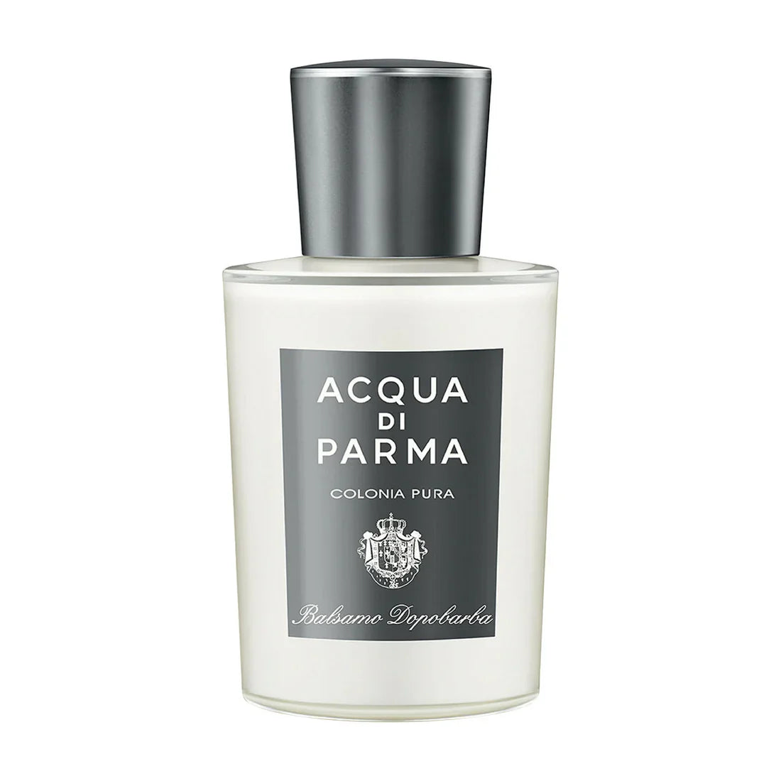 Acqua di Parma Colonia Pura after shave balm bottle with silver cap