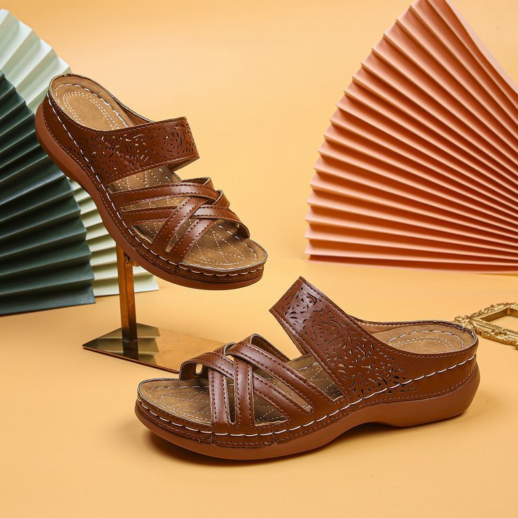 Boho Chic Wedge Sandals for Summer