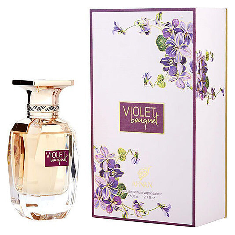 Afnan Ladies Violet Bouquet EDP 2.7 oz