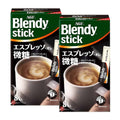 AGF Blendy Stick espresso au lait coffee mix sticks, 2 boxes