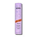 Amika Big Hit volumizing shampoo bottle, tall lavender container with patterned graphics.