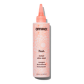 Amika flash instant shine mask bottle, coral-pink squeeze tube with cap