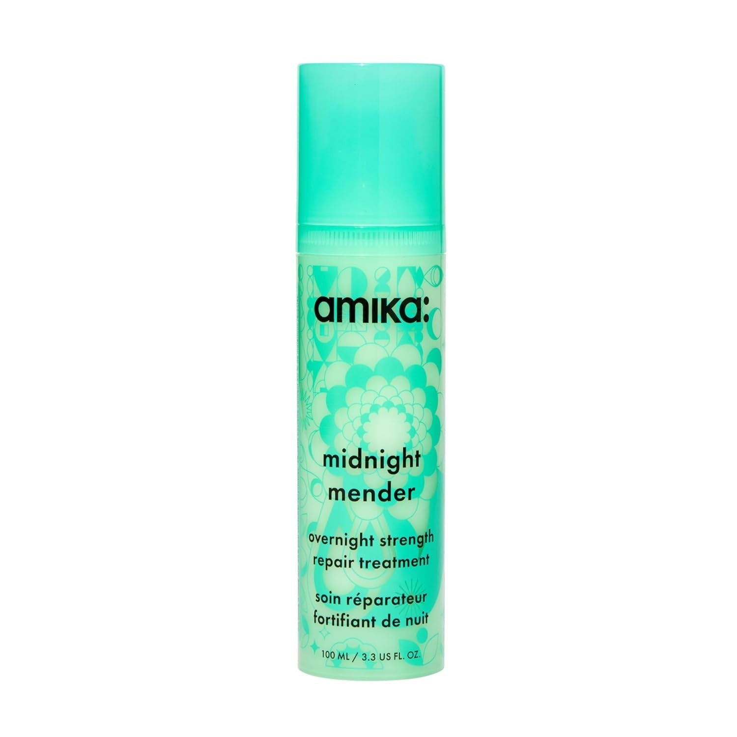 Amika Midnight Mender overnight repair treatment mask, 3.3 oz bottle