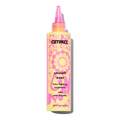 Amika Smooth Over frizz-fighting treatment mask bottle, pink flower label, 6.7 oz