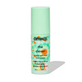 Amika split-end seal cream bottle with mint cap and floral label, 50 mL