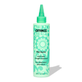 Amika hair treatment bottle, teal with green cap, 6.7 fl oz (200 ml)