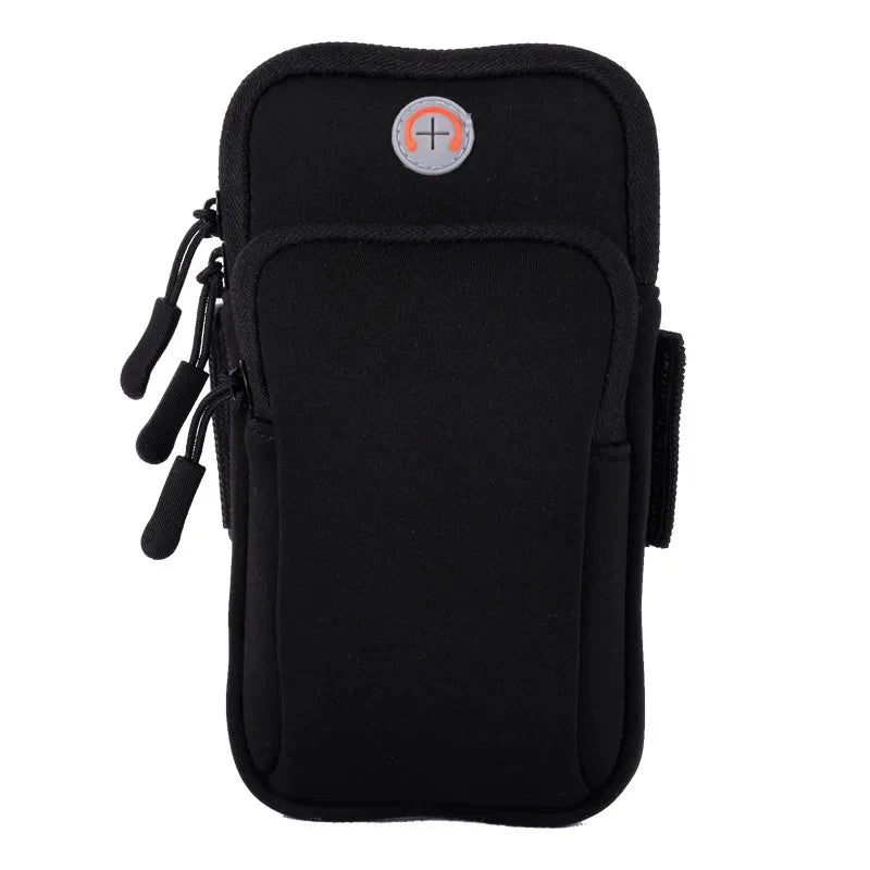 Running Arm Bag | Shockproof Adjustable Armband Pouch for Smartphones up to 6 Inches