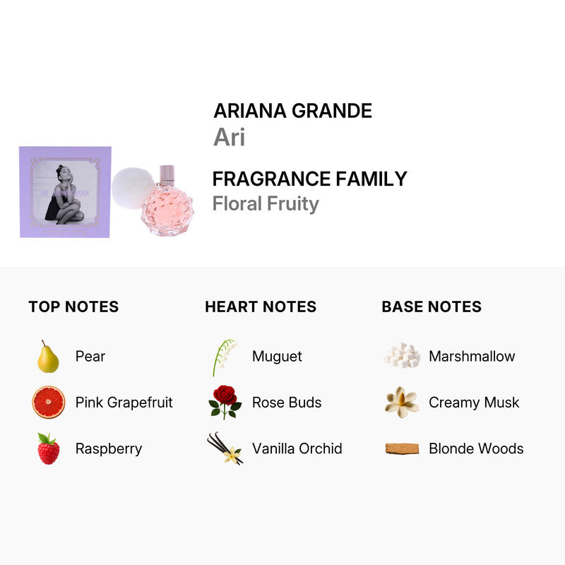 Ariana Grande ARI Eau de Parfum Spray for Women (3.4oz