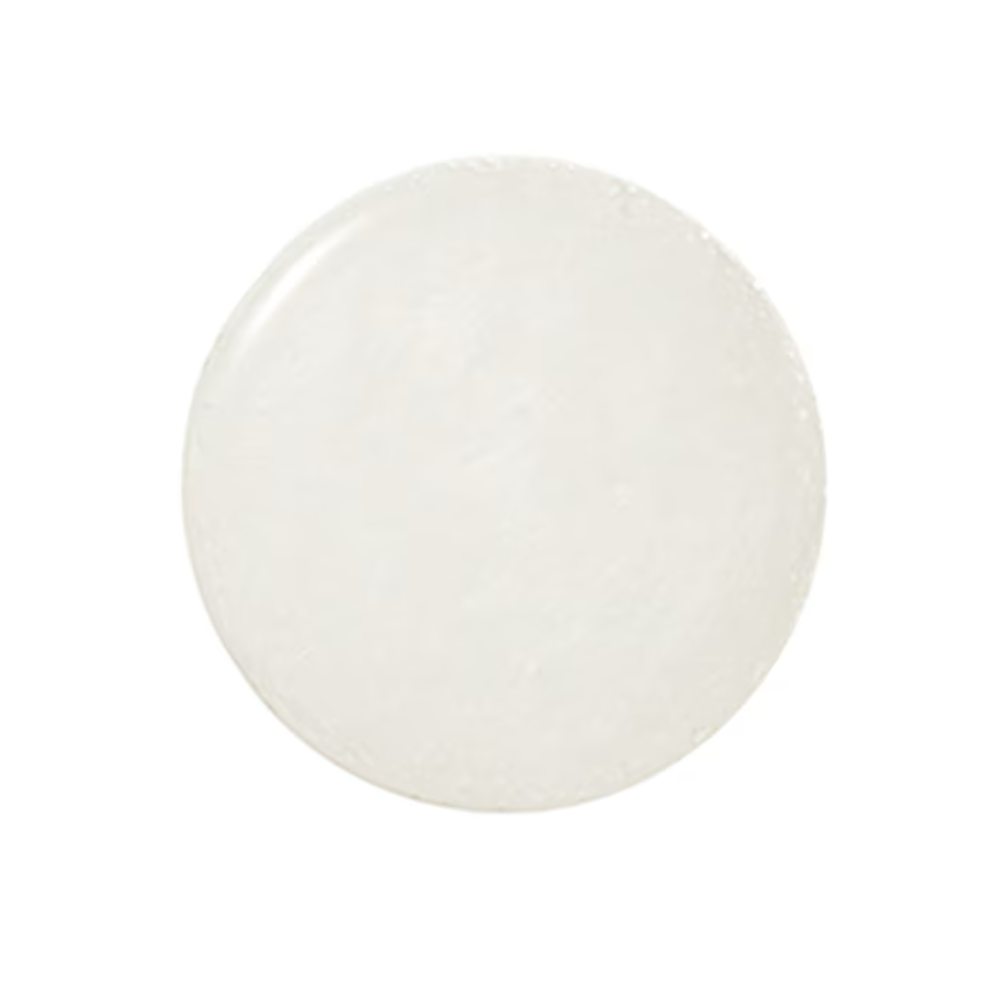 White shampoo foam circle