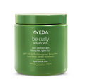 Aveda be curly coil definer gel jar, green plastic, wide lid