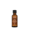 Aveda Dry Remedy daily moisturizing oil bottle, amber glass with black cap, 30 ml