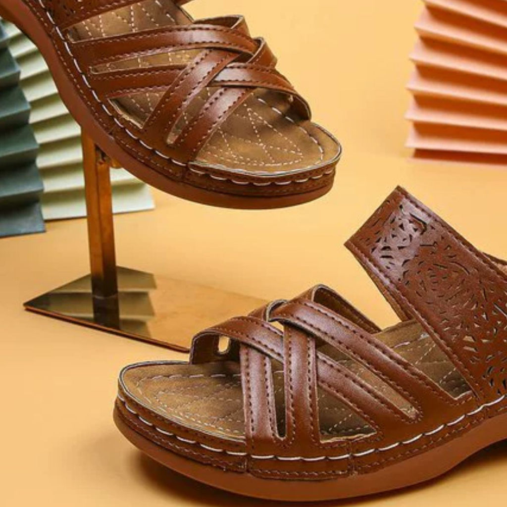 Boho Chic Wedge Sandals for Summer