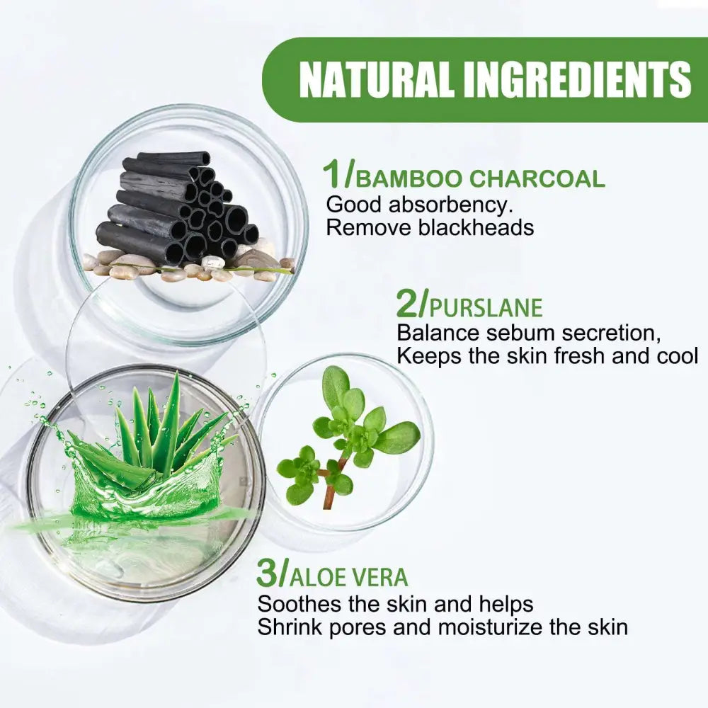 Bamboo Charcoal Blackhead Removal Peel-Off Mask
