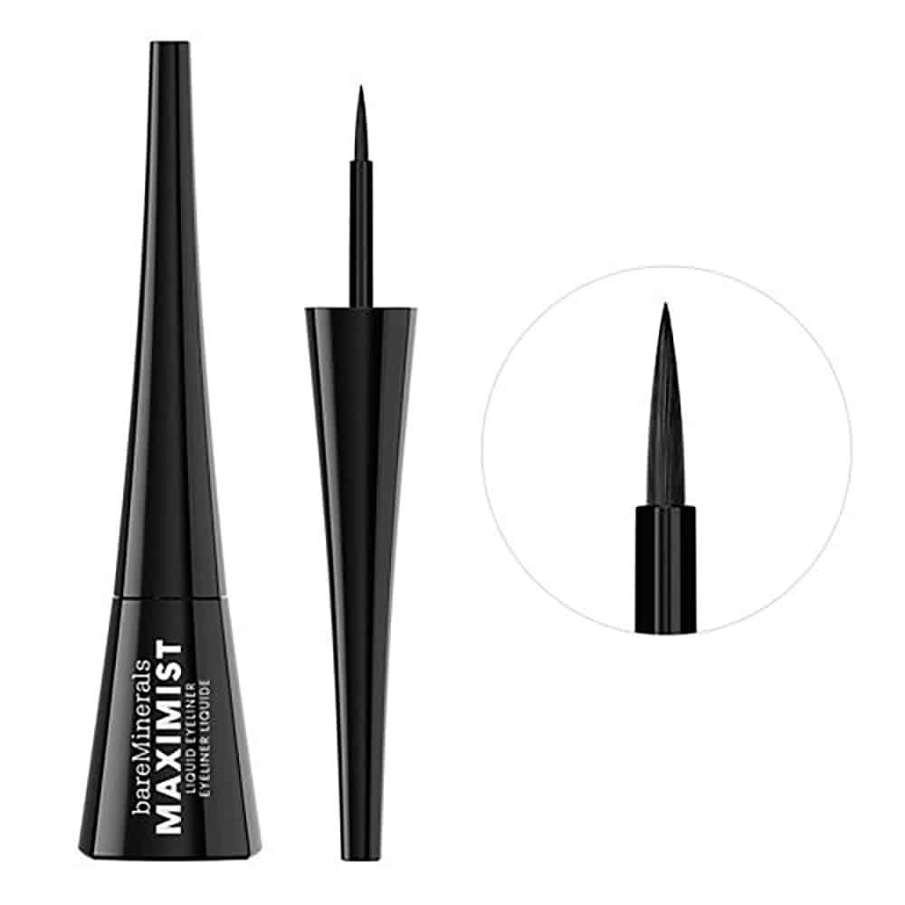 bareMinerals MAXIMIST™ liquid eyeliner with pen-like applicator tip in dark finish