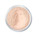 Mineral finishing powder in round jar, beige loose powder