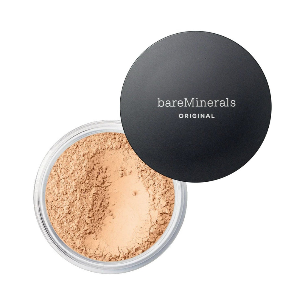 bareMinerals Original loose powder foundation jar with tan beige powder