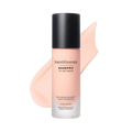 bareMinerals BarePro matte liquid foundation bottle with drop swatch, SPF 20