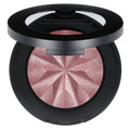 Highlighting blush compact in mauve-pink shimmering powder