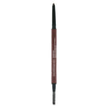Mineralist micro-defining eyebrow pencil, deep brown barrel with spoolie tip