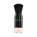 bareMinerals mineral veil protect brush with black bristles and clear base