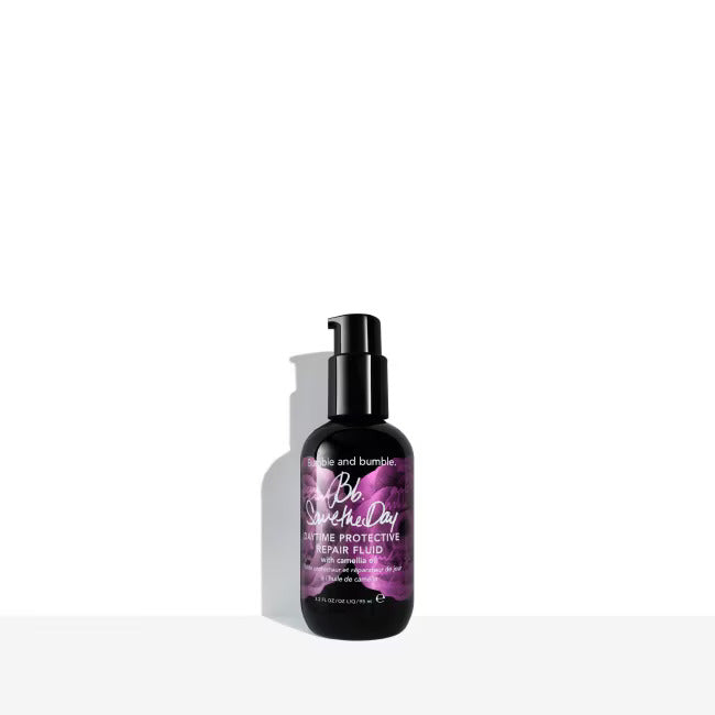Bumble and Bumble daytime protective repair fluid bottle with black pump, 3.2 oz